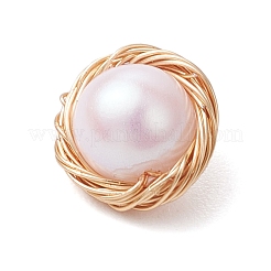 Flache runde Acryl-Cabochons FIND-JF00131
