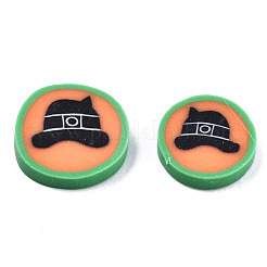 Handgemachter Ton-Cabochon CLAY-T016-34