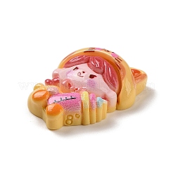 Undurchsichtige Decoden-Cabochons aus Harz RESI-R447-03B