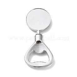 Cabochon-Komponente für Flaschenöffner aus Zinklegierung PALLOY-D312-01P-05