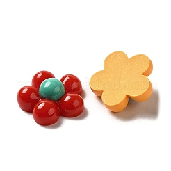 Undurchsichtige Decoden-Cabochons aus Harz RESI-B023-07