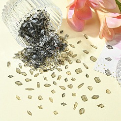 Transparente Strass-Cabochons aus Glas mit flacher Rückseite MRMJ-T063-369A