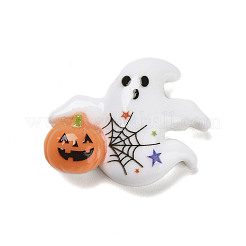 Halloween undurchsichtige Decoden-Cabochons aus Harz RESI-S393-01O