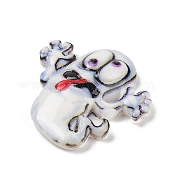 Halloween undurchsichtige Decoden-Cabochons aus Harz RESI-M044-01B