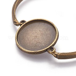 Legierung armband machen MAK-WH0005-01AB