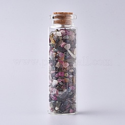 Glas Flasche wünschend DJEW-L013-A20