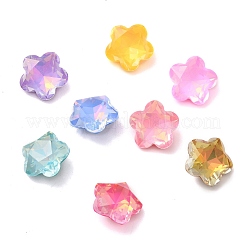 Mokka-Stil k9 Glas-Strass-Cabochons RGLA-G017-02C