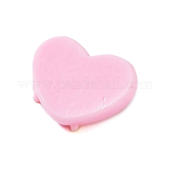 Valentinstag-Cabochons aus undurchsichtigem Harz RESI-H152-01F