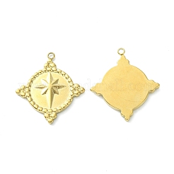 Cabochonfassungen aus Edelstahl 304 für Emaille STAS-L269-010G-01