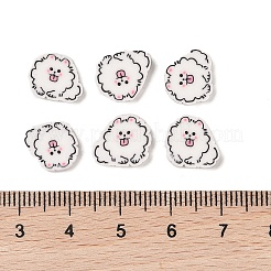 Handgemachter Ton-Cabochon CLAY-B005-06