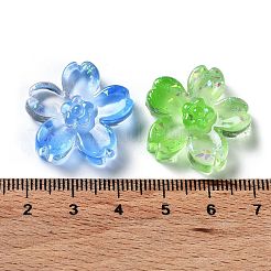 Transparente Harz-Sakura-Cabochons CRES-P029-A