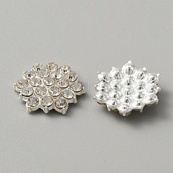 Legierung Strass-Cabochons ALRI-WH0008-28