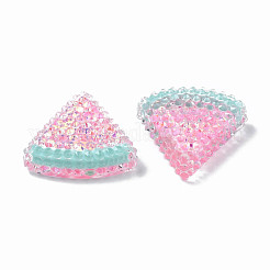 Herbstthema transparente Epoxidharz-Cabochons CRES-N034-04