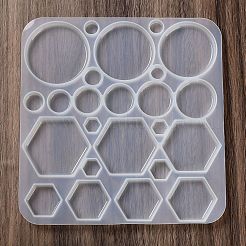 Geometrische Form DIY Silikon-Cabochon-Formen SIMO-C006-01B