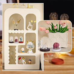 10 Stück Mini-Glaskuppeln AJEW-PH0004-32B