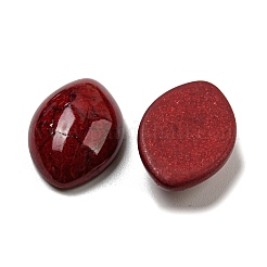 Gefärbten Synthese Türkiscabochons G-B070-11