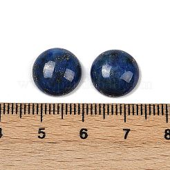 Gefärbt natürlichen Kuppel / halbrund Lapislazuli Cabochons G-A136-C03-12mm