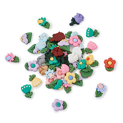 Pandahall opake Harz Cabochons CRES-TA0001-04
