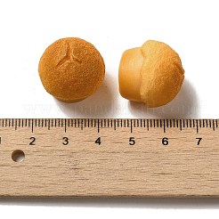 Undurchsichtige Decoden-Cabochons aus Kunstharzimitat für Lebensmittel RESI-A033-05N