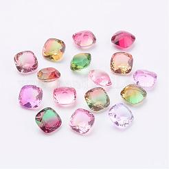 Wies zurück k9 Glas Strass Cabochons RGLA-P018-03-10mm
