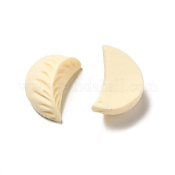 Undurchsichtige Decoden-Cabochons aus Kunstharzimitat für Lebensmittel RESI-B015-07