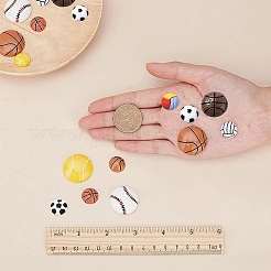 20 Stück 10 Größen Harz Cabochons CRES-SC0001-86