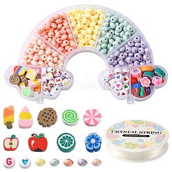 Bausatz zum Selbermachen von Obst-Armbändern DIY-YW0006-64