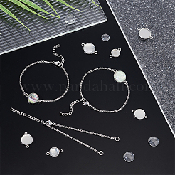 DIY Blanko-Kit zur Herstellung von Kuppelarmbändern DIY-UN0003-96