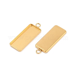 Cabochon-Fassungen für Anhänger aus Edelstahl 304 STAS-M090-01G