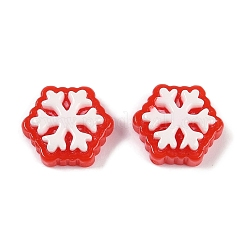 Weihnachtsmotiv opake Decoden-Cabochons aus Kunstharz CRES-M036-03B