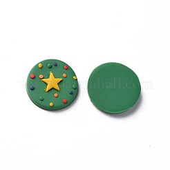 Handgemachter Ton-Cabochon CLAY-T017-14