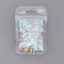 Strass-Cabochons aus Glas mit flacher Rückseite MRMJ-WH0077-075