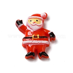 Weihnachts-Cartoon-Cabochons aus undurchsichtigem Harz RESI-K019-50