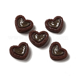 Undurchsichtige Harzkeks-Decoden-Cabochons RESI-A033-04H