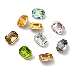 Facettierte k9 glas-strasscabochons GGLA-R042-02A