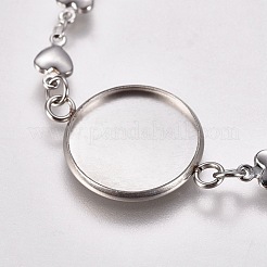 Anlaufgeschützte Herstellung von Armbändern aus Edelstahl 304 STAS-L248-009P