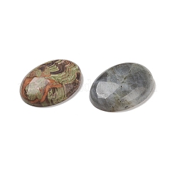 Natürliche & synthetische gemischte Edelstein-Cabochons G-M396-01