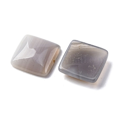 Natürlichen grauen Achat Cabochons G-K348-05
