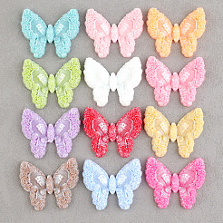 Undurchsichtige Decoden-Cabochons aus Harz RESI-Q230-05A