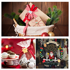 40 stücke 10 arten weihnachtsthema opake harz cabochons CRES-SC0002-57