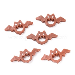 Halloween-Cabochons aus undurchsichtigem Harz RESI-G038-02A