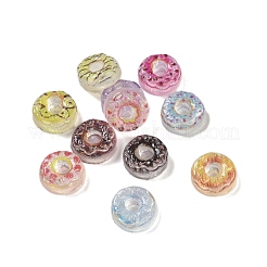Leuchtende transparente Decoden-Cabochons aus Harz RESI-K036-12