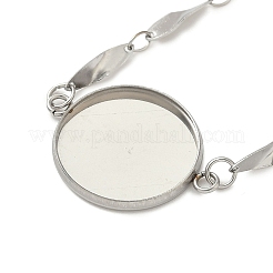 Herstellung von Gliederkettenarmbändern aus Edelstahl 304 STAS-K252-20D-P