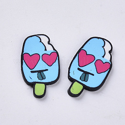 Handgemachter Ton-Cabochon X-CLAY-S093-24