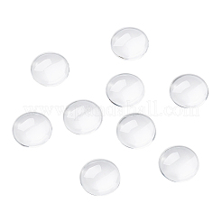 Transparente Glas Cabochons GGLA-CD0001-01