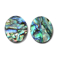 Natürlichen Muschel Cabochons SHEL-WH0002-08A