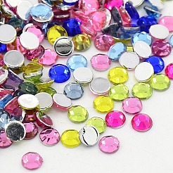 Nachahmung taiwan Acryl Strass Cabochons GACR-A002-8mm-M