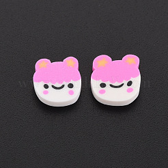 Handgemachter Ton-Cabochon CLAY-N006-141