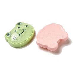 Frosch-/Katzenform/Bär durchscheinende Harz-Decoden-Cabochons CRES-B019-07