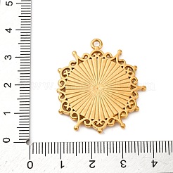 Cabochon-Fassungen für Anhänger aus Edelstahl 304 STAS-Q363-03G